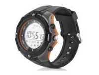 Smartwatch LARK Vivanto Czarno-pomarańczowy nowy blutetooth SMS