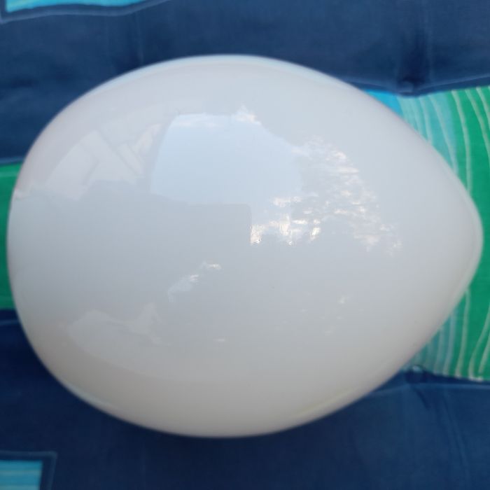 Klosz szklany okrągły ze szpicem 15cm