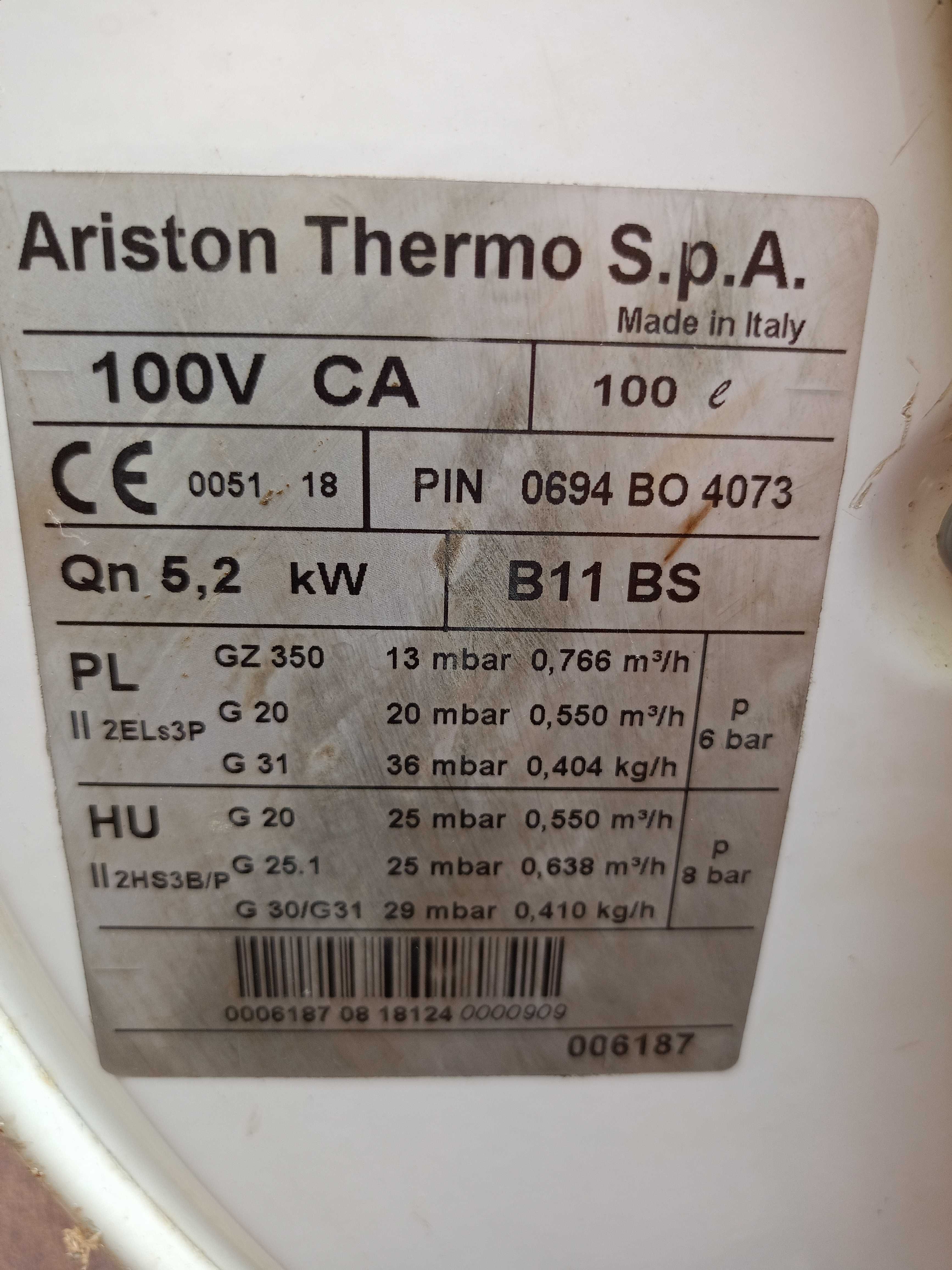 Podgrzewacz Ariston