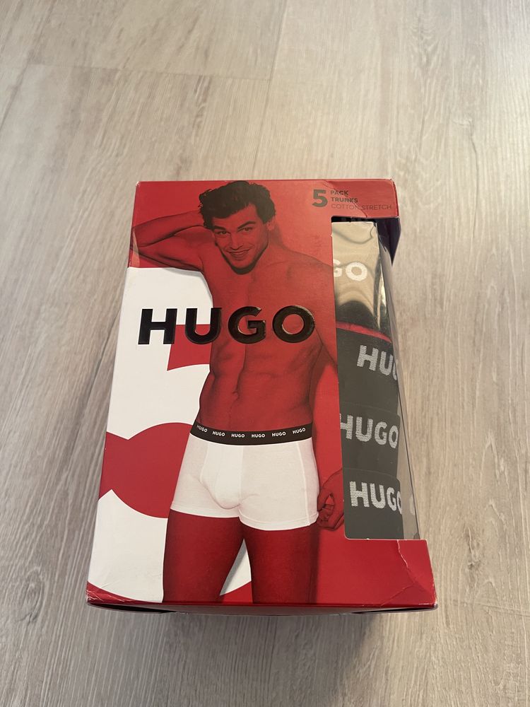 Hugo Boss оригінал 5 пар боксери боксерки труси XXL