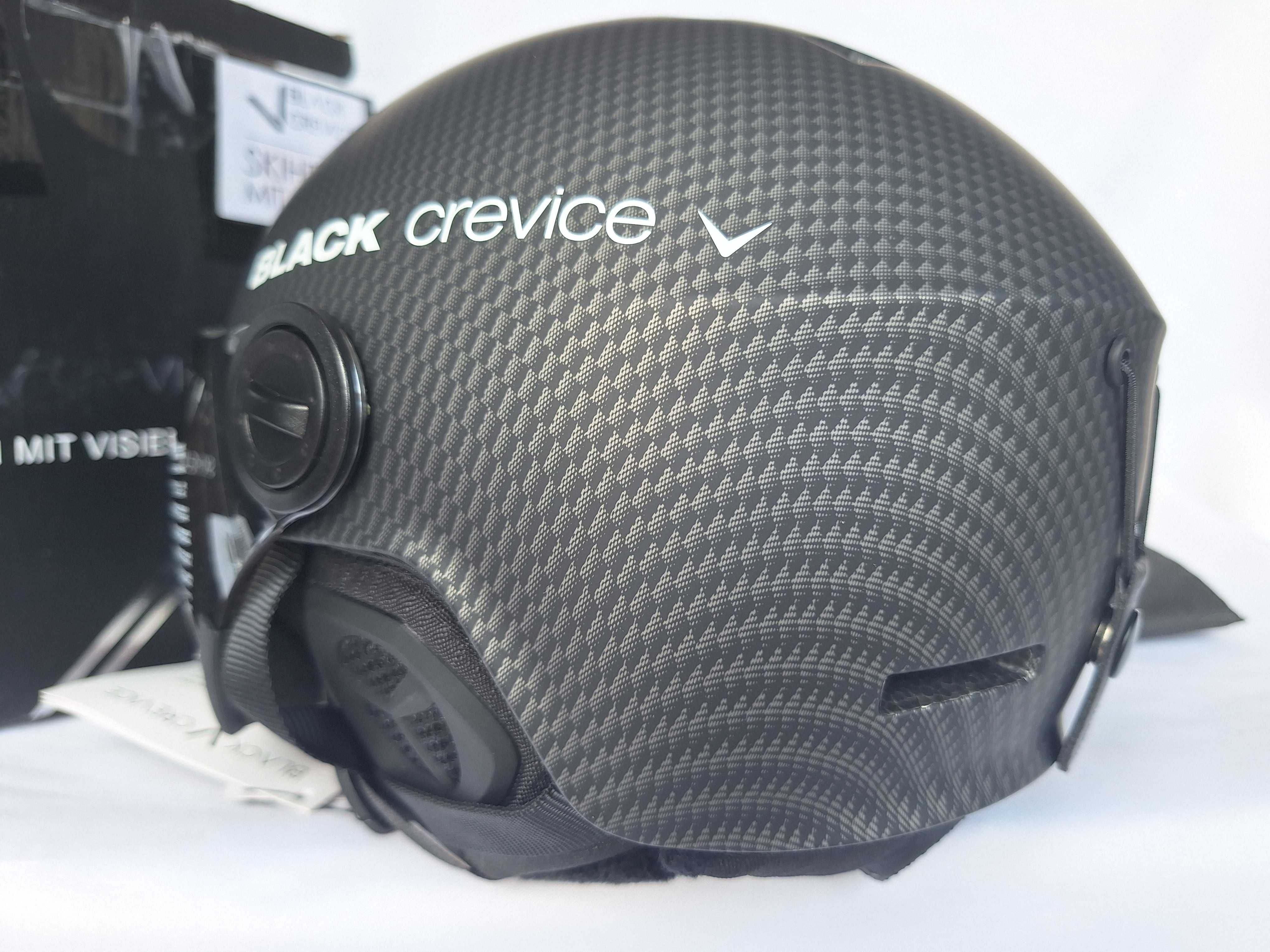 Kask narciarski Black Crevice Arlberg Carbon Black S 51-54cm