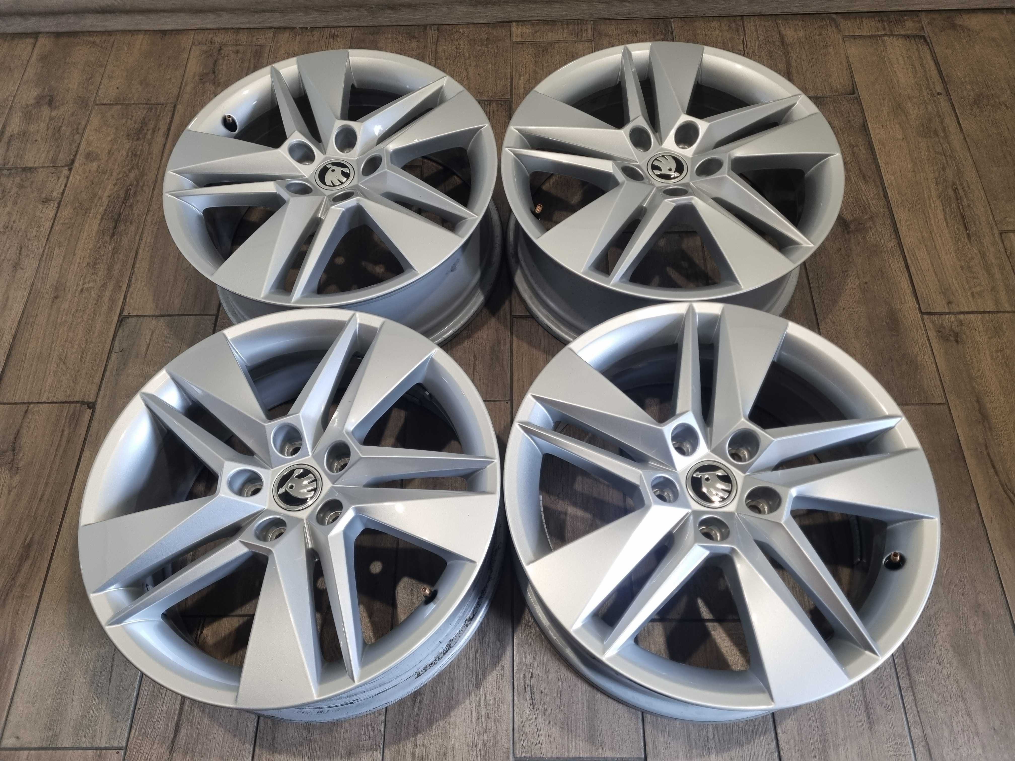 SKODA 5x112 Yeti Superb 2 3 Octavia II III IV Kodiaq VW ET48 Felgi 17