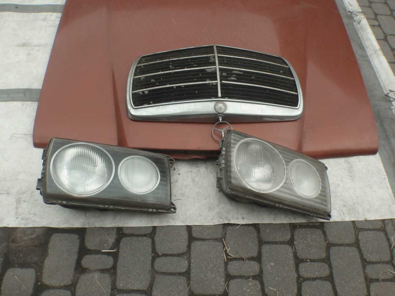 grill logo emblemat celownik mercedes w 123