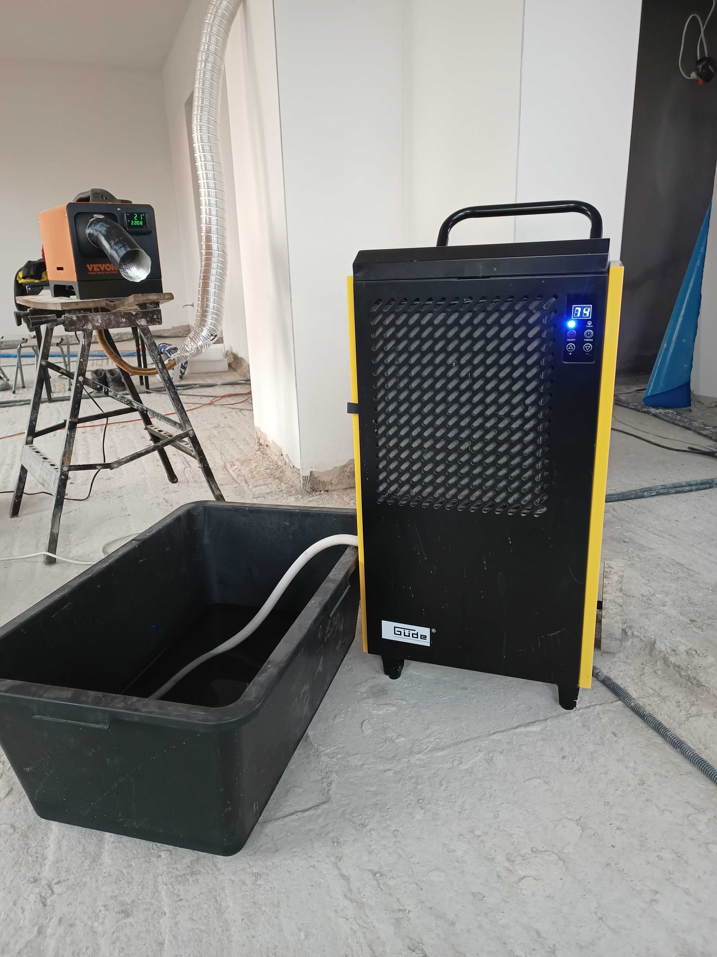 Wynajem osuszacza budowlanego 80l/24h