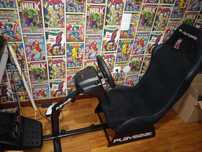 Playseat Evo Alcântara + Logitech G29