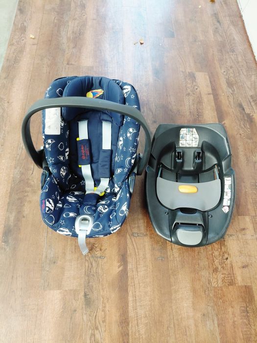 Fotelik samochodowy łupina nosidełko  CYBEX  z bazą Cloud Q Anna K. Sp