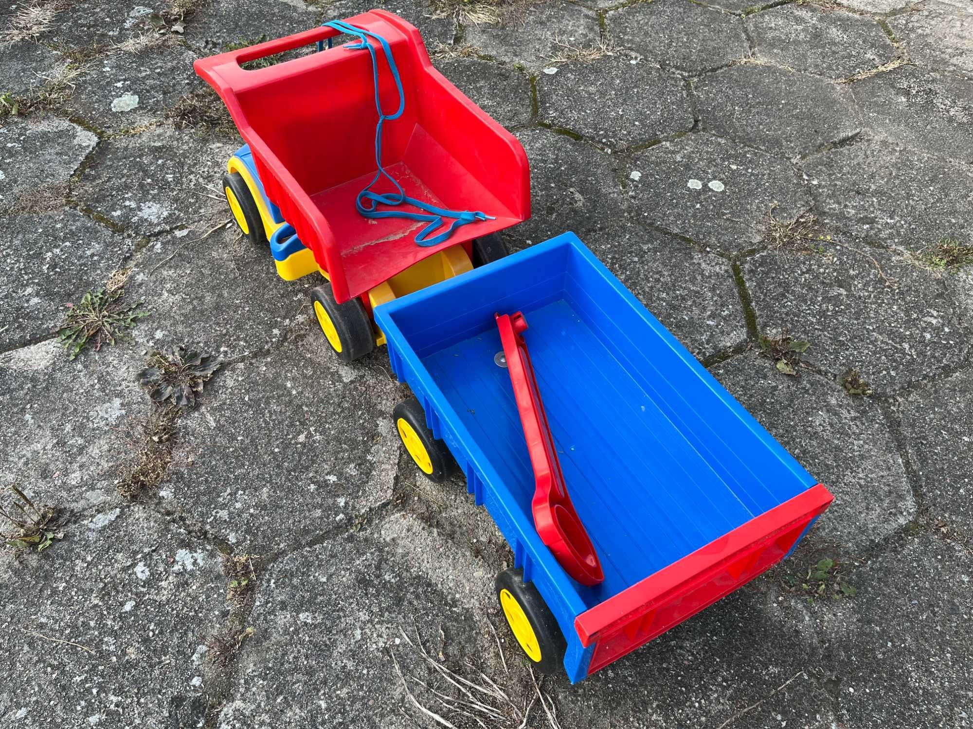 Wader Gigant Truck Wywrotka z Przyczepą