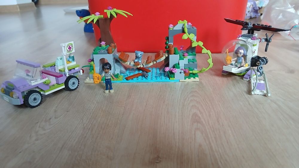 Zestaw lego friends pogotowie dla zwierząt