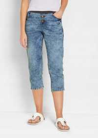 B.P.C spodnie jeansy 3/4 damskie r.54