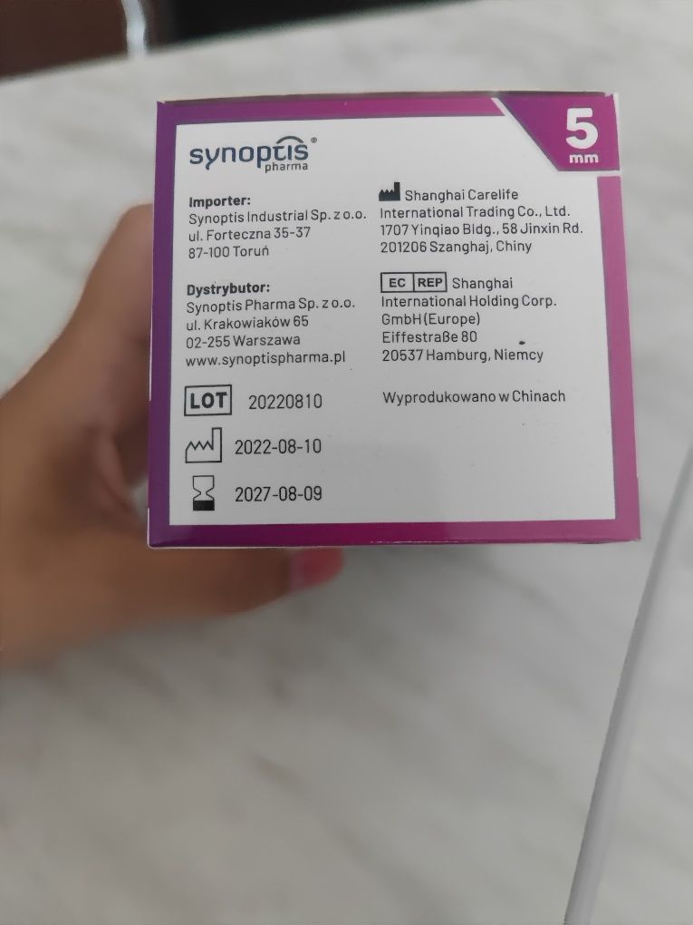 Iglessy 5mm synoptis 100szt
