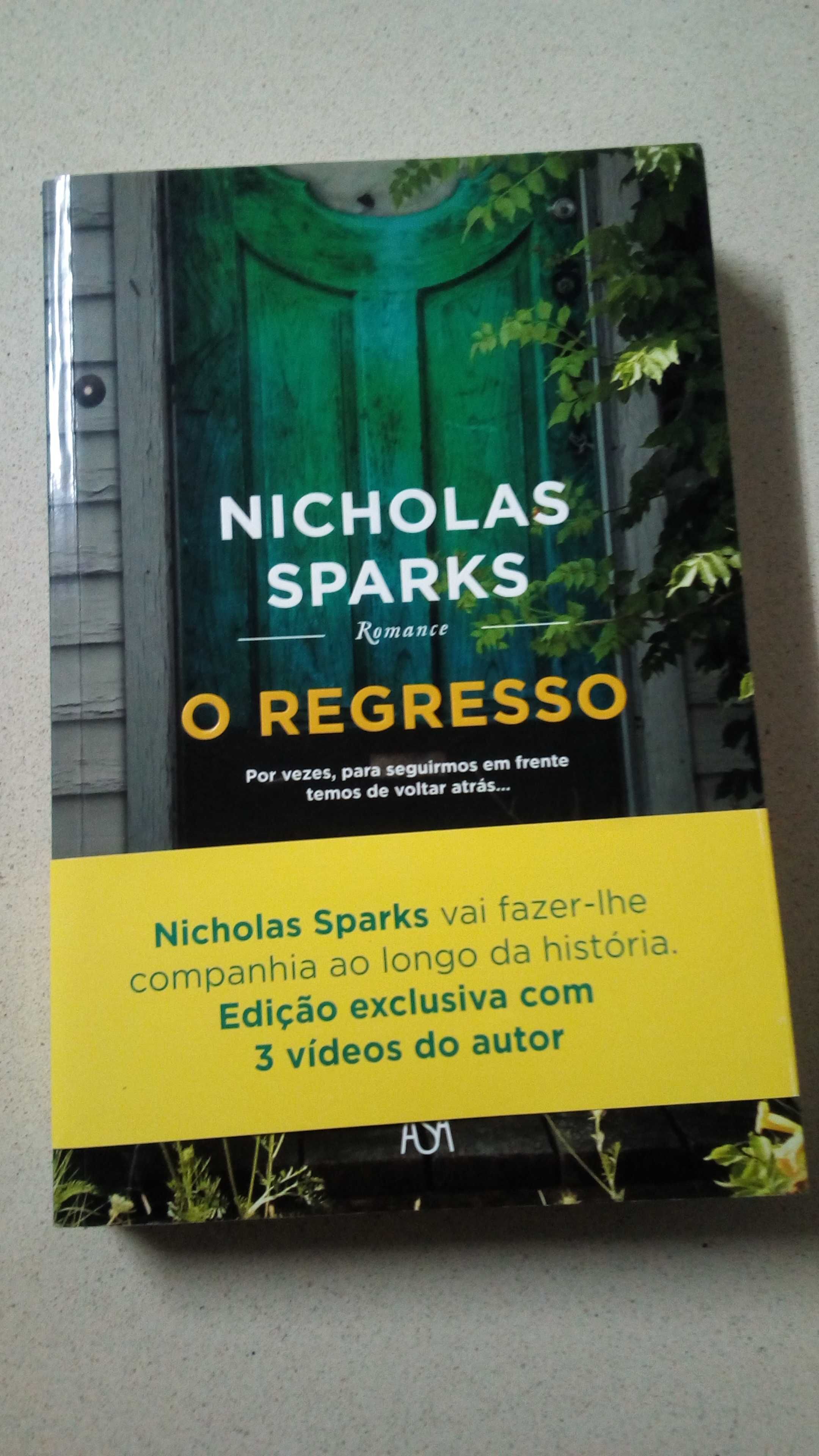 Livro "O Regresso" de Nicholas Sparks