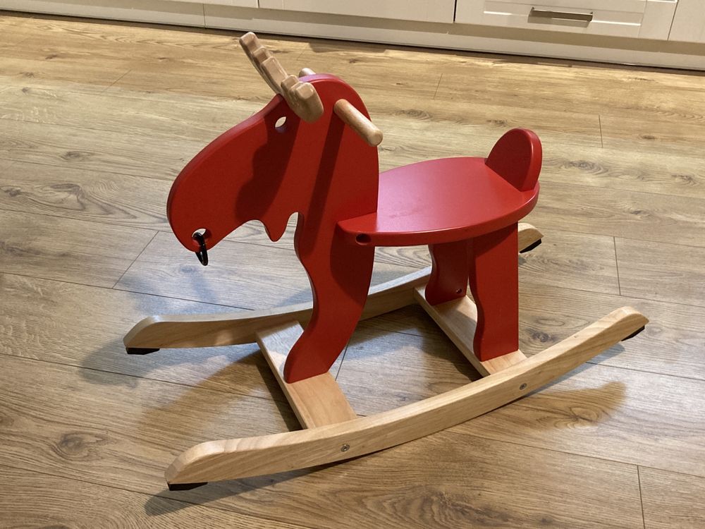 Koń na biegunach, łoś Ekorre IKEA