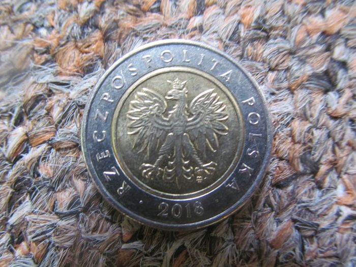 moneta 5zł okolicznościowa/100 lecie odzyskania niepodległości
