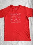 Nowy męski T-shirt Emporio Armani & Reebok r. S