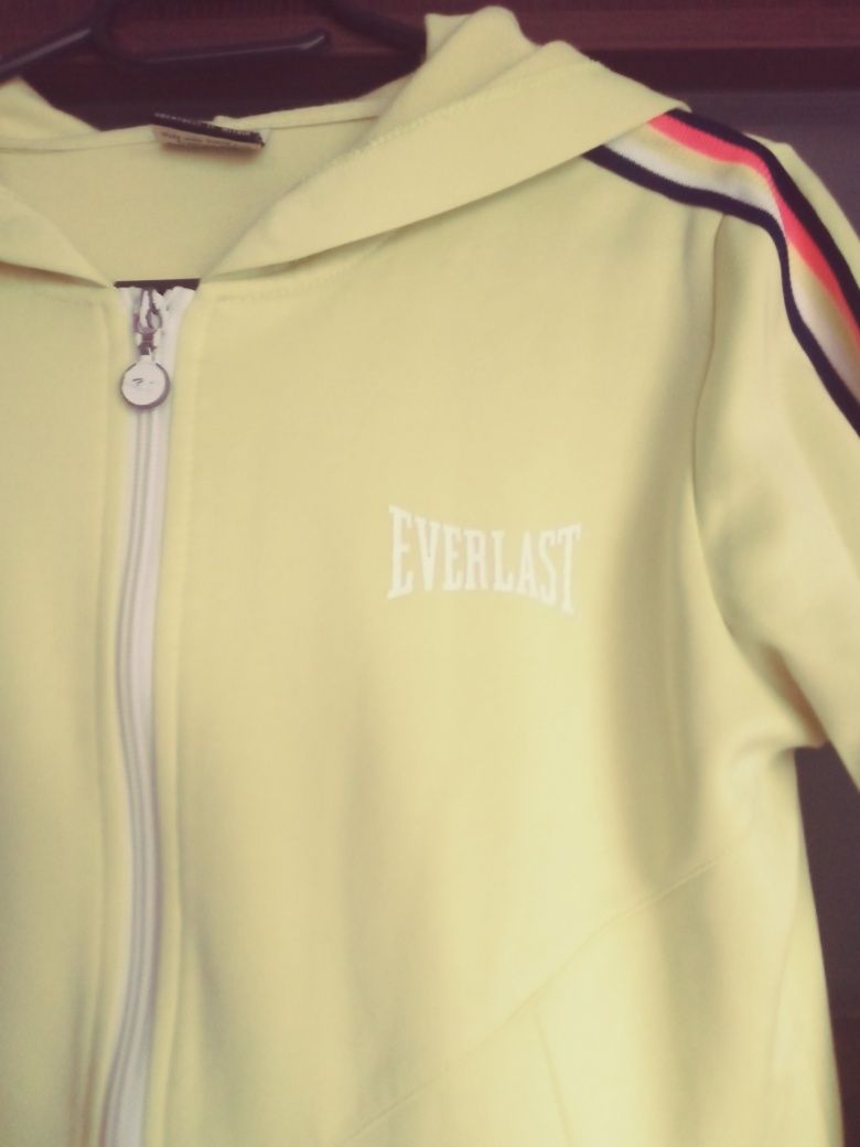 Bluza damska Everlast sportowa cytrynowa M