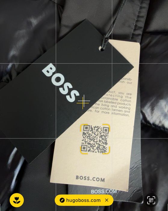 Нова Куртка Hugo Boss Black  чорна глянц