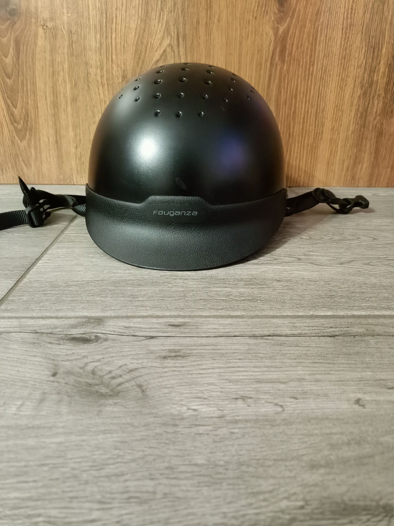 Toczek kask jeździecki FOUGANZA 100 roz. M 55-58cm