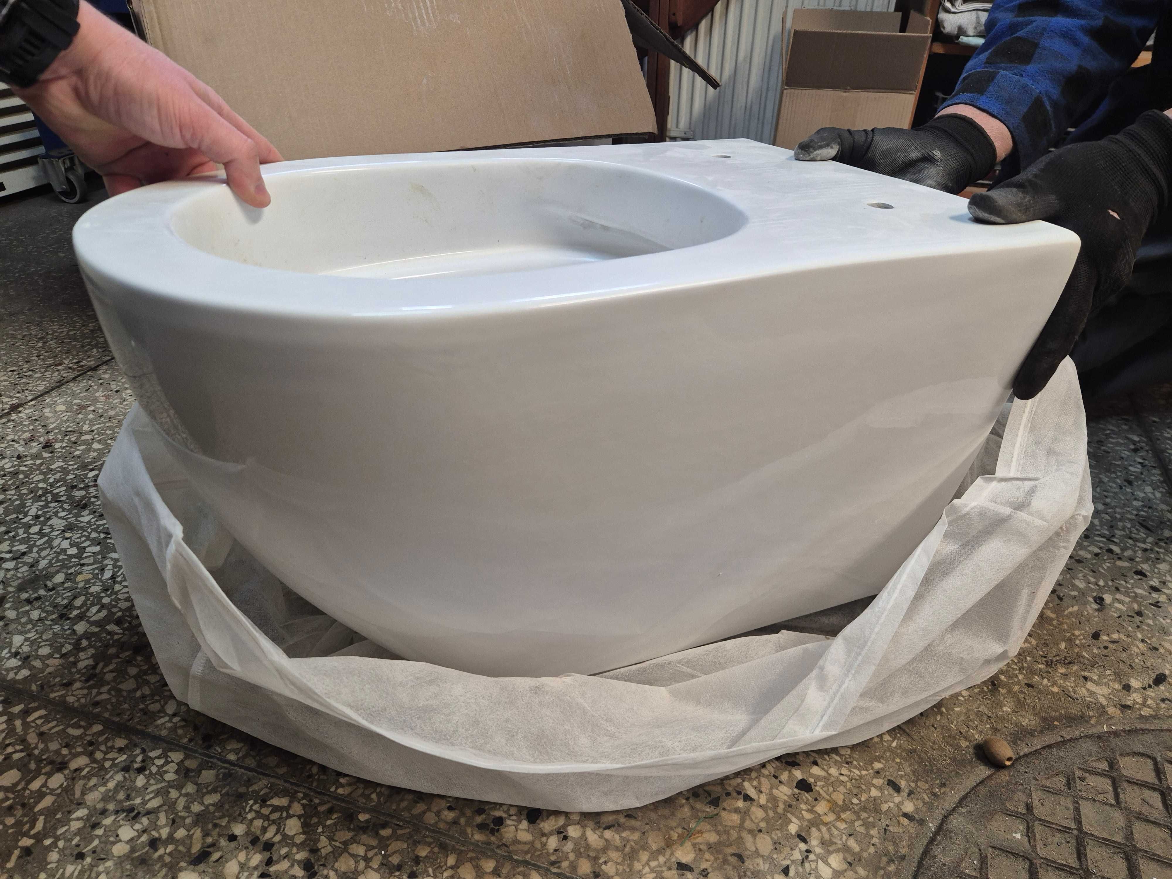 Nowy Sedes miska WC Mexen Rimless biała połysk