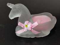 Suporte de vela em forma de cavalo