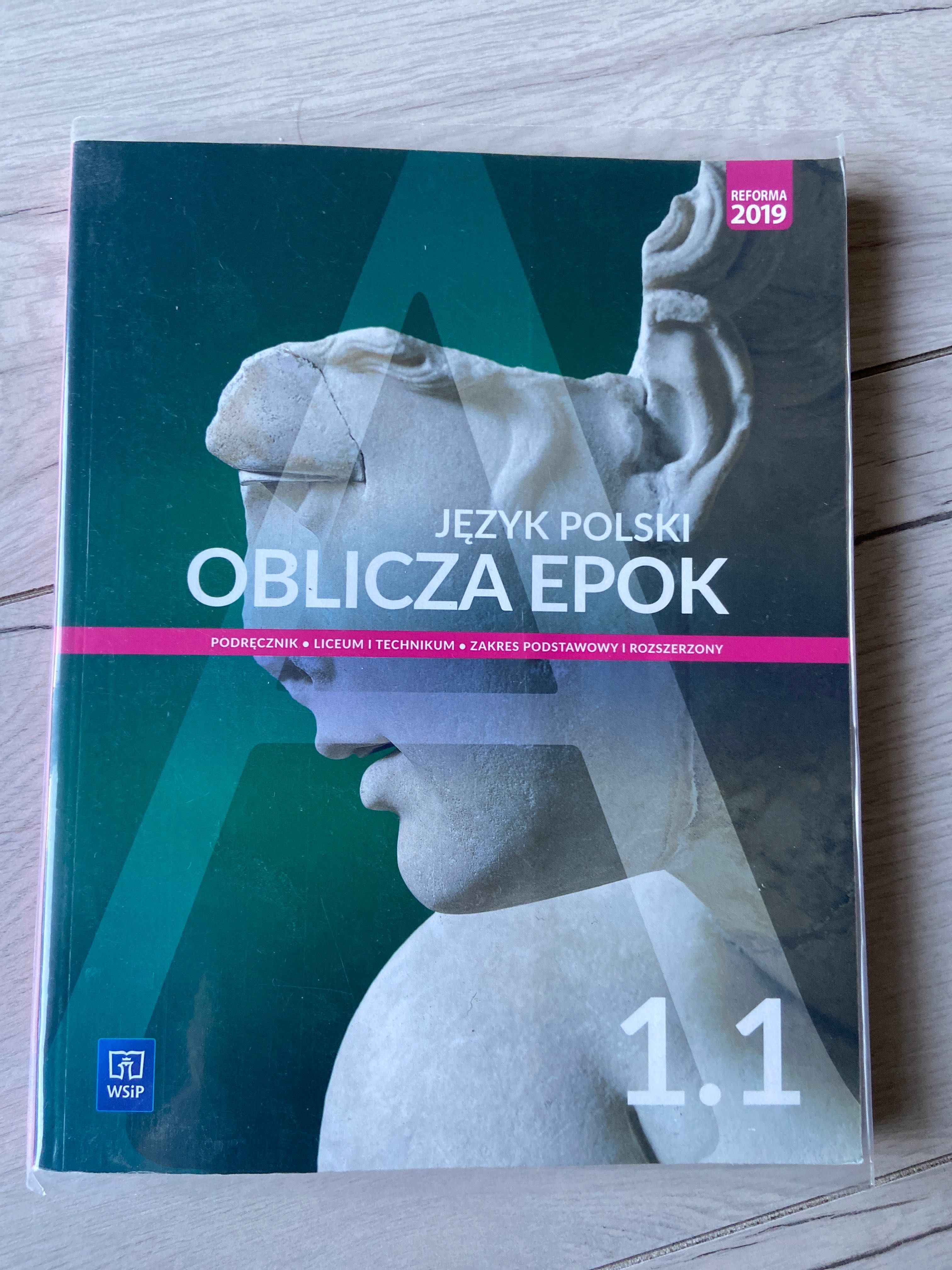 Oblicza  Epok 1.1 nowa WSiP Chemperek Kalbarczyk 2019