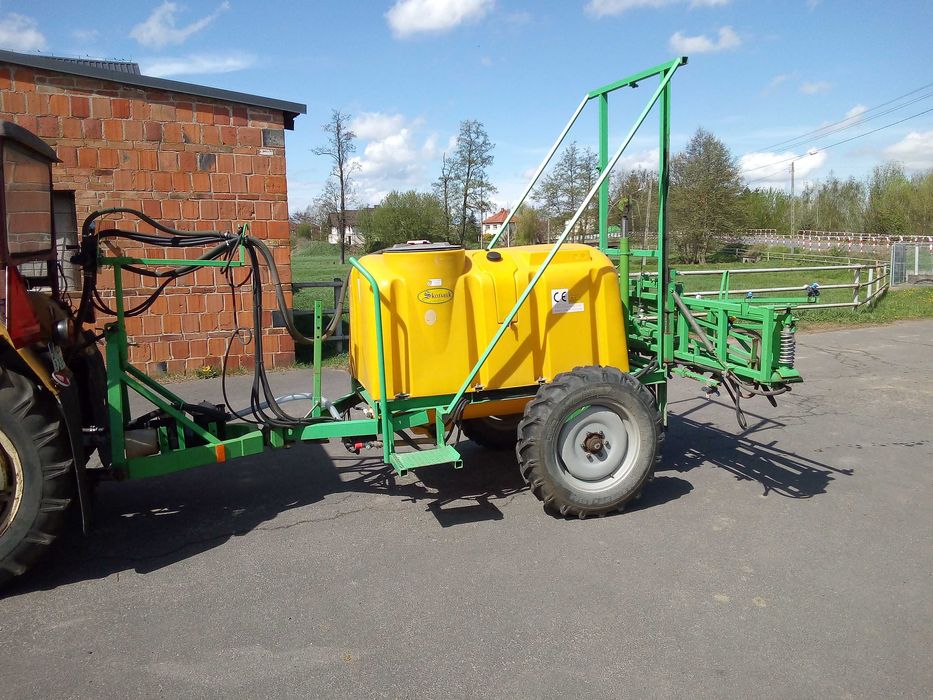 Opryskiwacz ciągany KOŁOWY 1200 l 15m belka Skotarek
