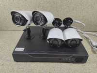 Комплект система відеоспостереження готовий набір на 4 камери