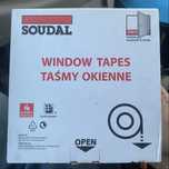 Taśma zewnętrzna i wewnetrzna okienna soudal sws 90mm 30mb