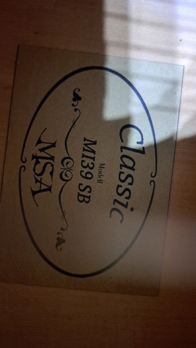 Класична гітара MSA Classic MI39 SB