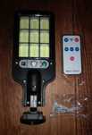 Lampa solarna z czujnikiem ruchu z pilotem do domu ogrodu garażu
