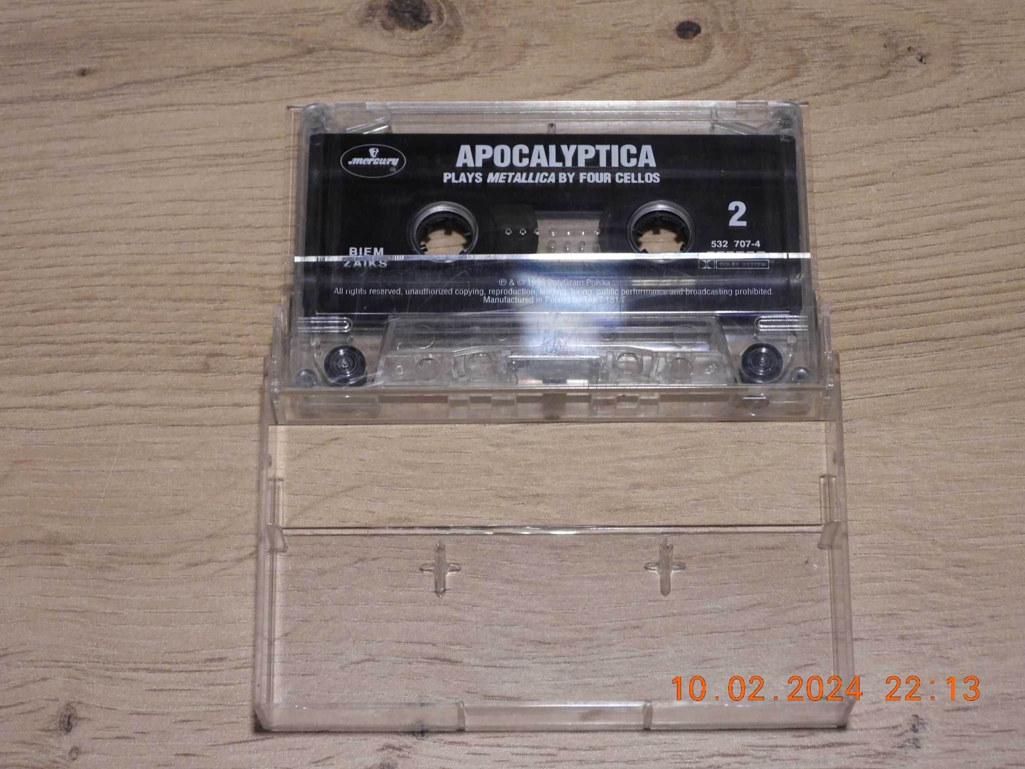 Kaseta: APOCALYPTICA - Play Metallica by Four Cellos