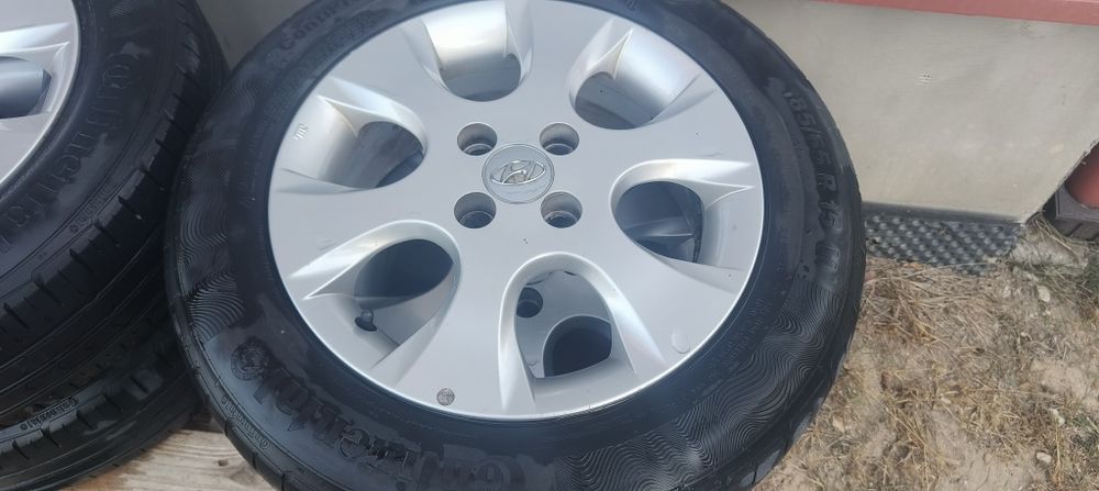 Koła 15" Hyundai orginalne aluminiowe alufelgi
