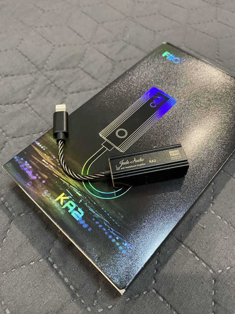 Fiio KA2 Lightning 4.4mm Jack DAC підсилювач звуку для Apple