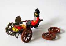 Lego 6004 Castle Crossbow Cart Wózek kusznika kompletny+gratis