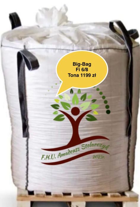 Pellet opałowy fi 6/8/10mm