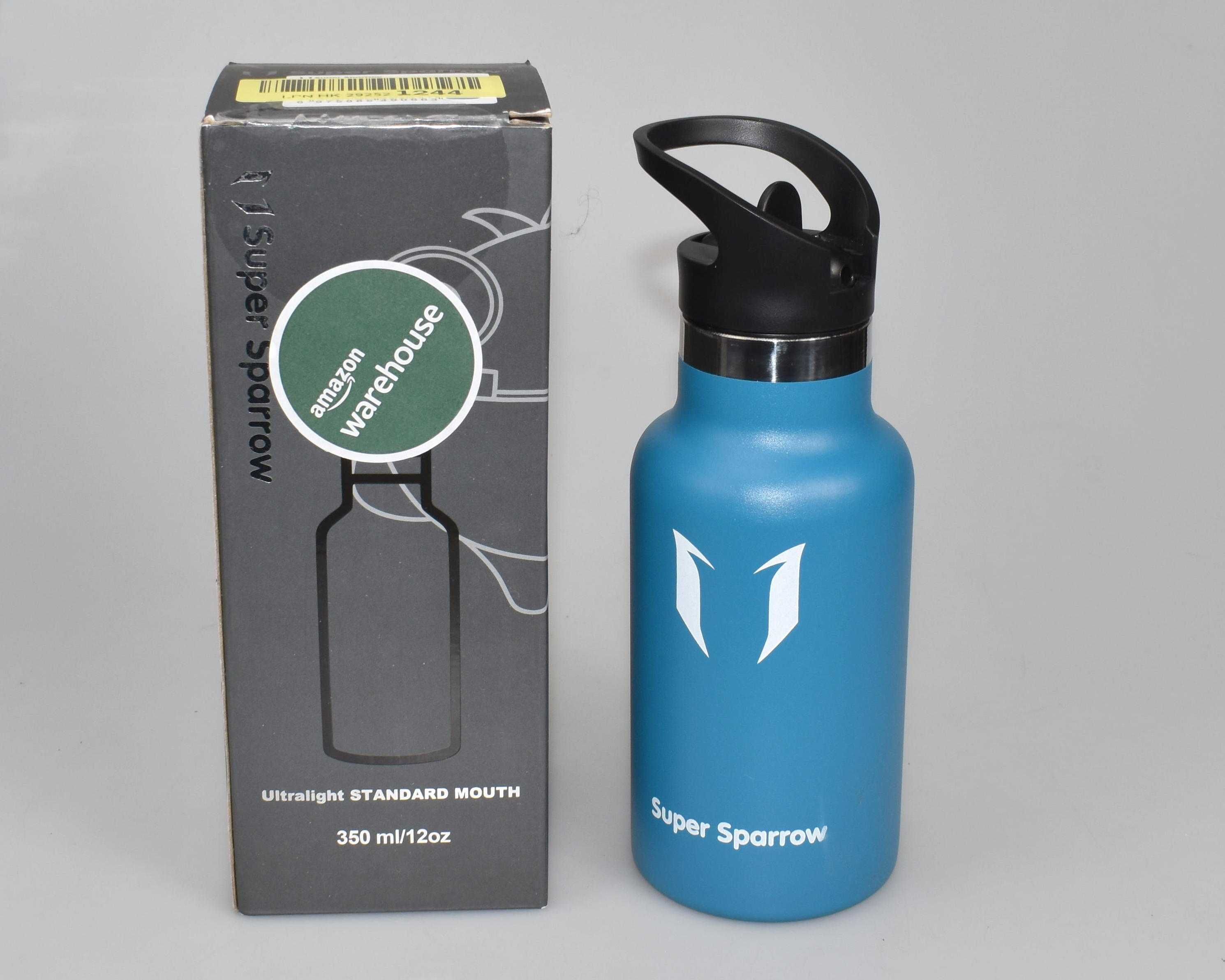 Super Sparrow Butelka Izolowana 350ML NIEBIESKA