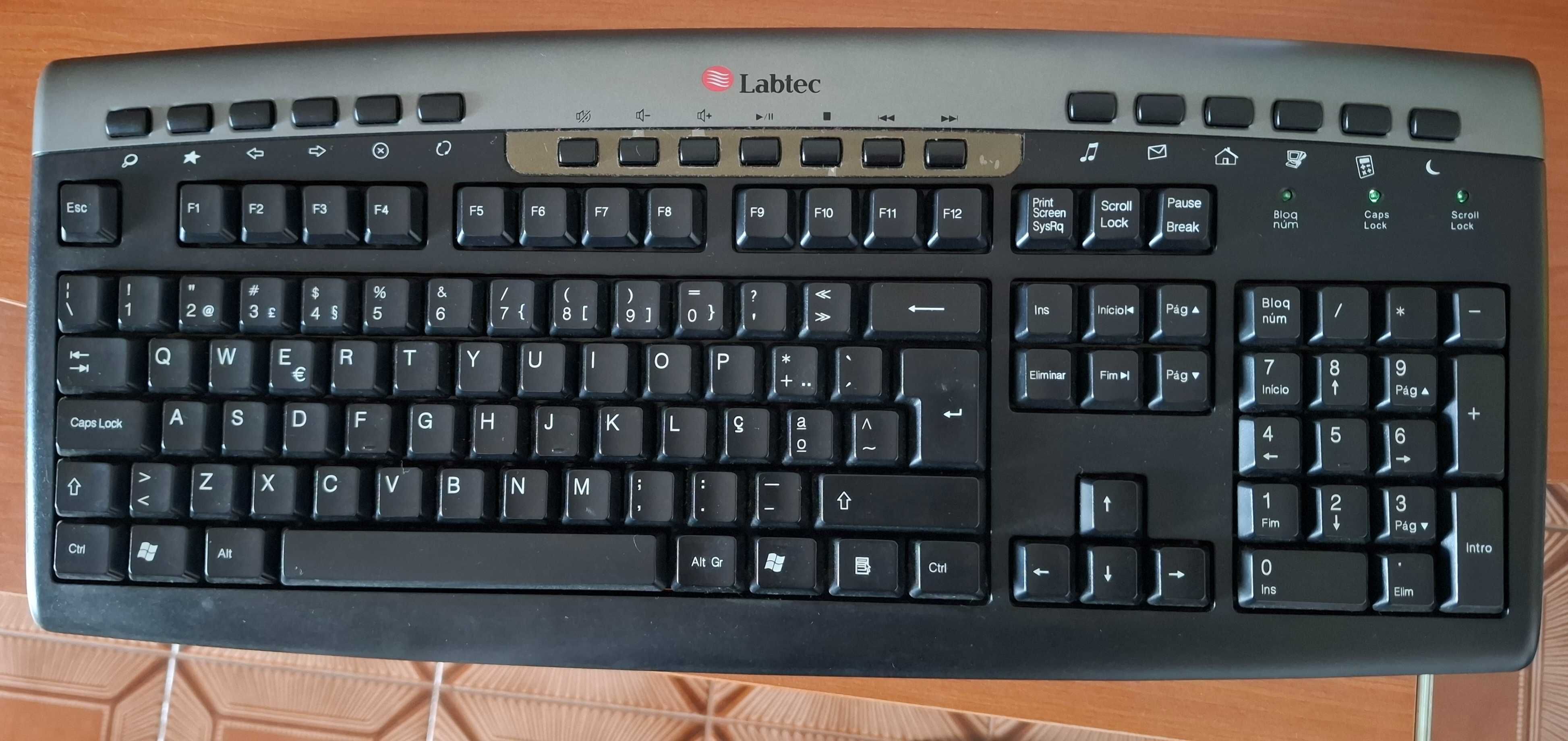 Teclado Labtec com fio