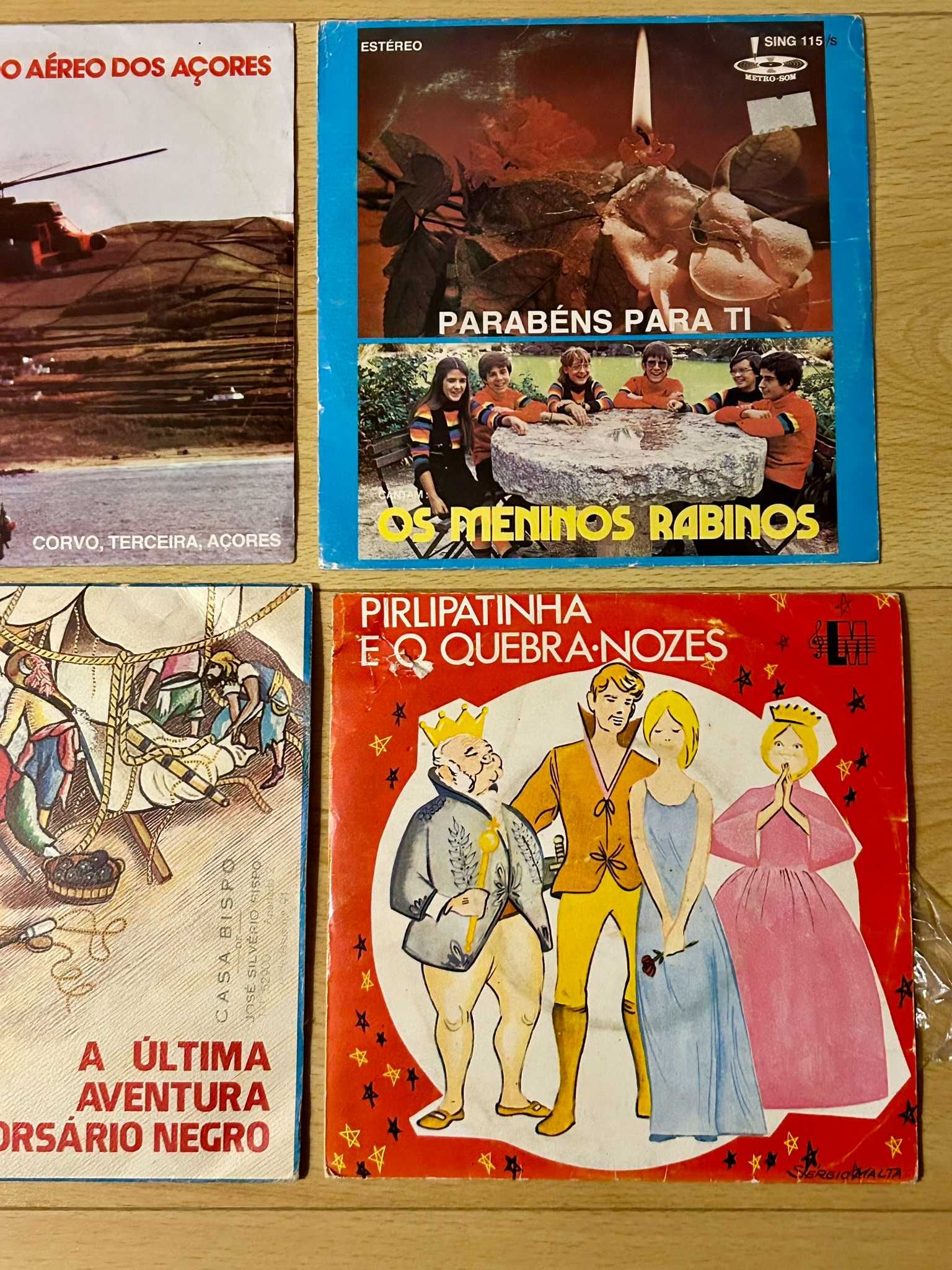 Lote de 6 singles música portuguesa
