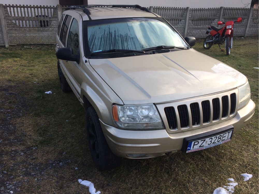 Jeep Grand Cherokee Klamka dyfer klapa zamek szyba relingi zacisk