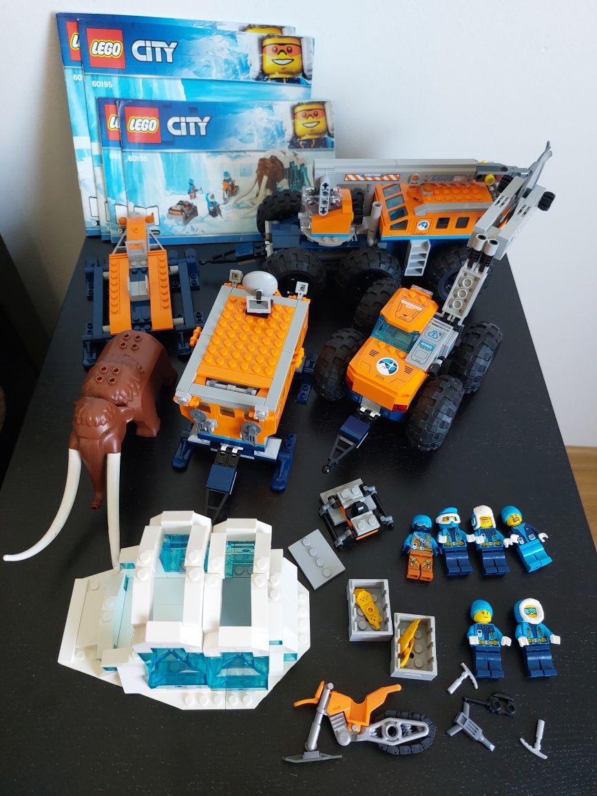 Lego City 60195 Arktyczna baza mobilna