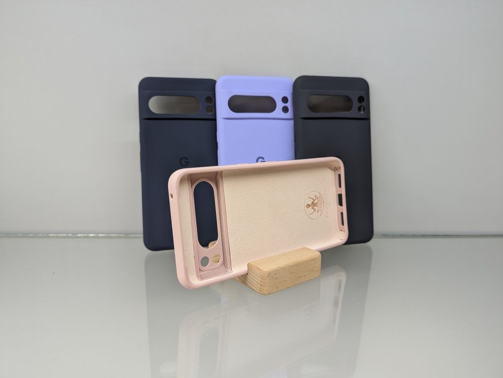 Google Pixel 8 Pro Противоударный чехол з логотипом софт тач Чохол