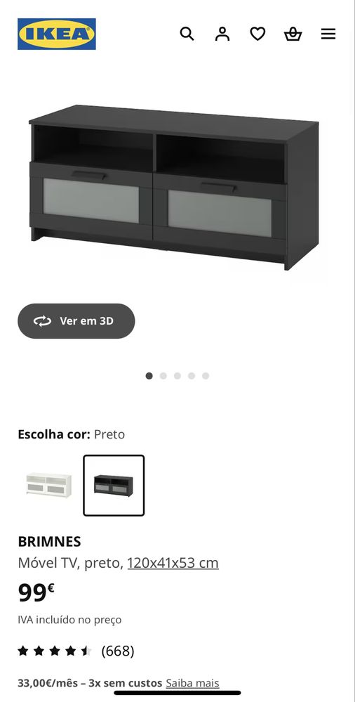 Movel Ikea como novo