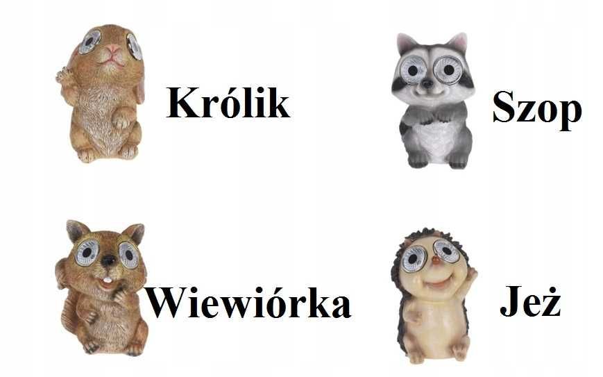 Figurka ogrodowa Solar 11 cm różne zwierzęta