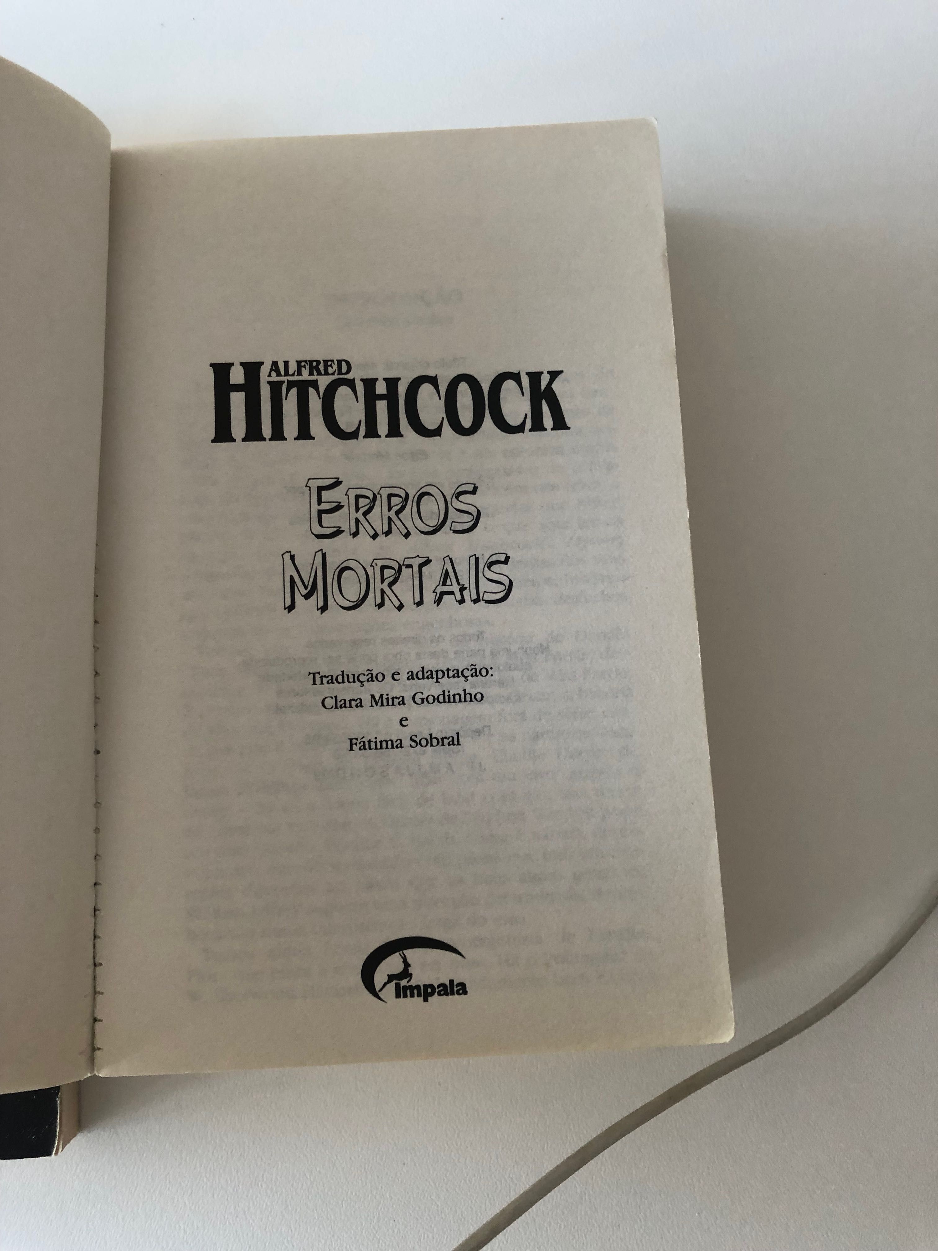 Livros "Jogo Mortal", "Erros Mortais"