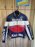 Vintage skóra Honda Racing