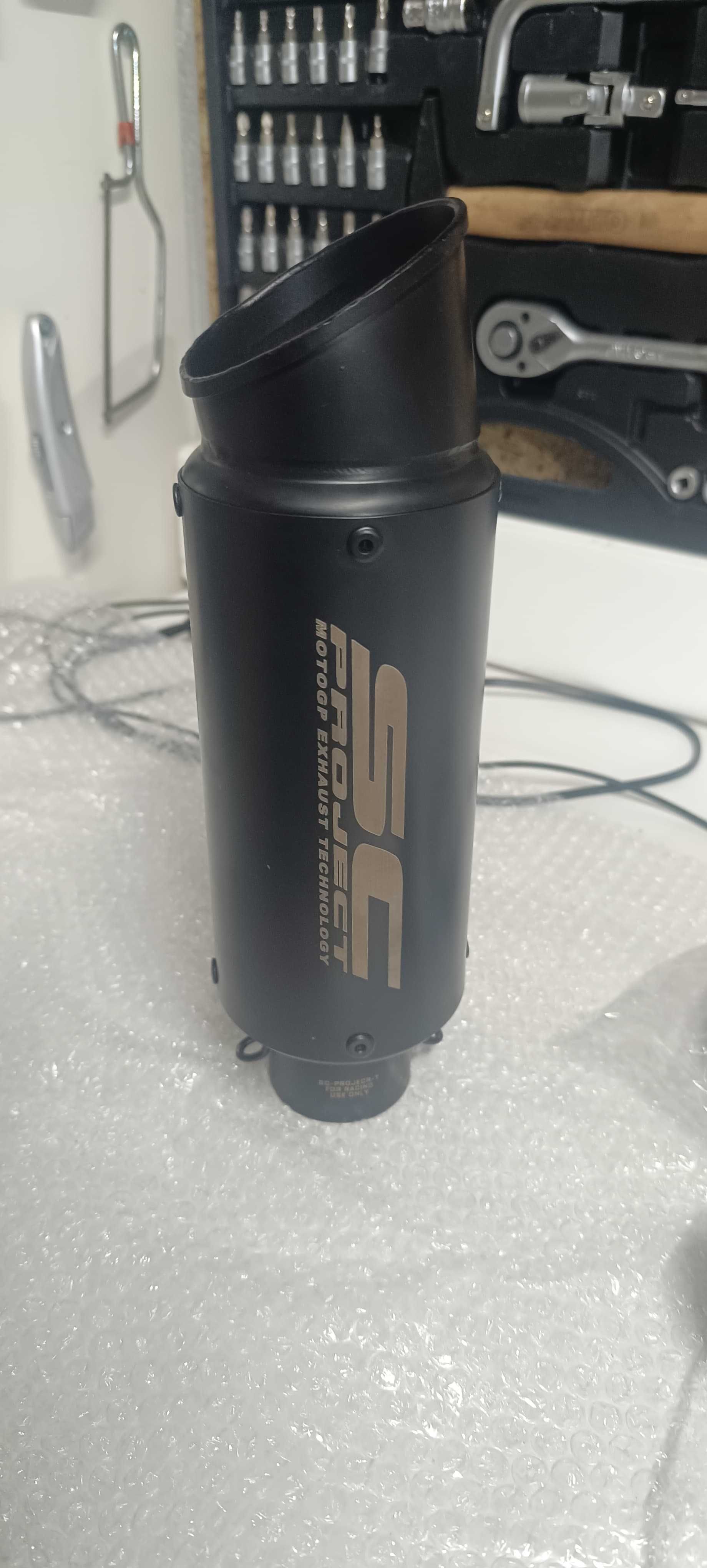 Ponteiras de Escape Universais – 51mm com Adaptador 38mm
