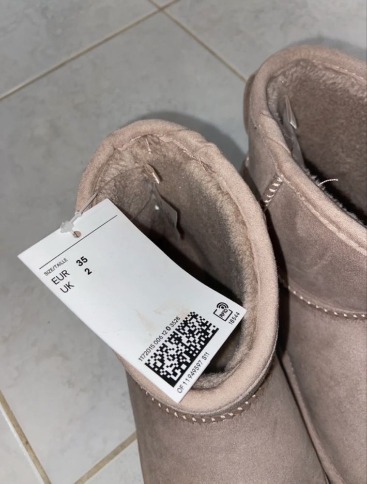 Botas de pelo quentes