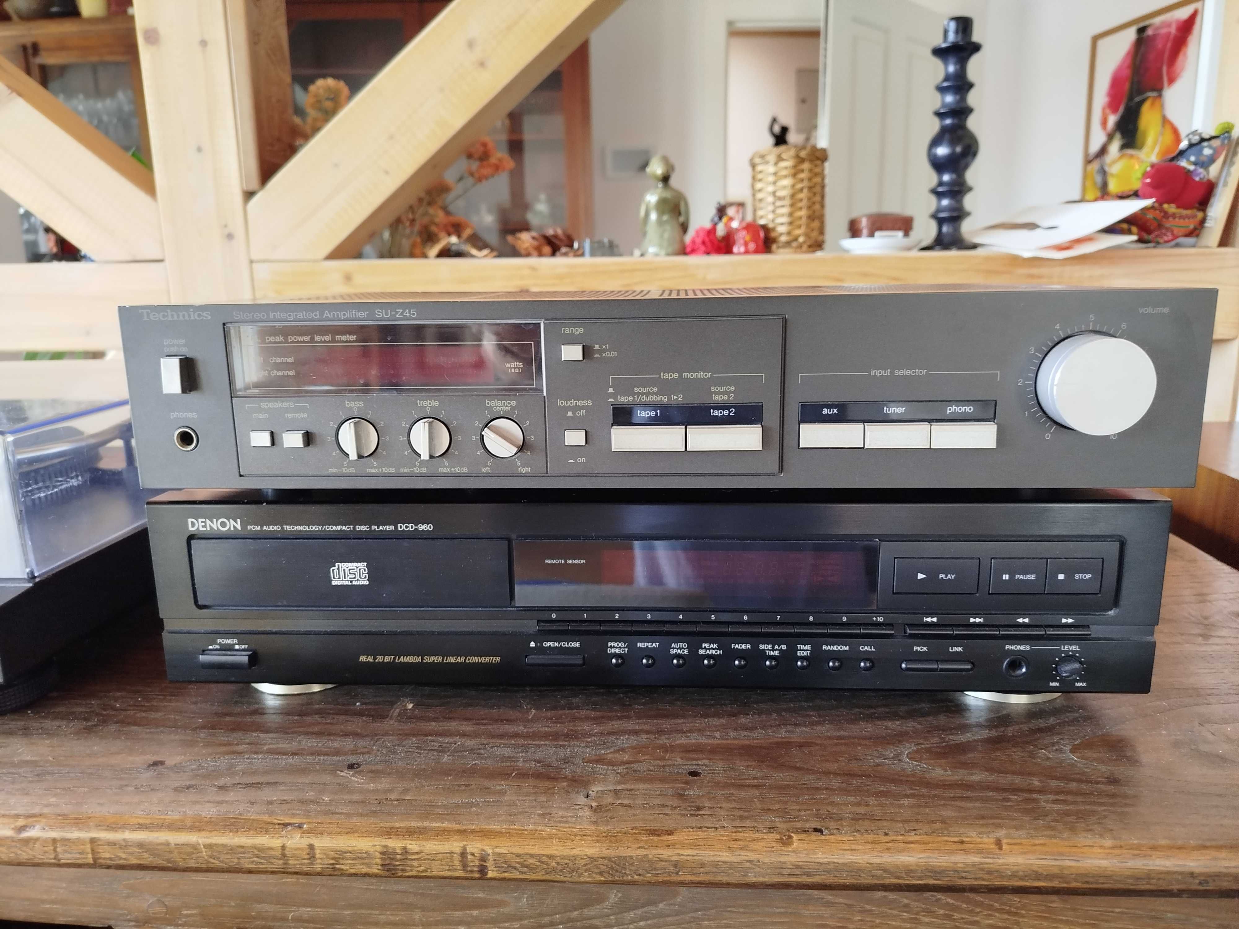 Amplificador Technics SU-Z45 Stereo Integrated Amplifier (1982-83)