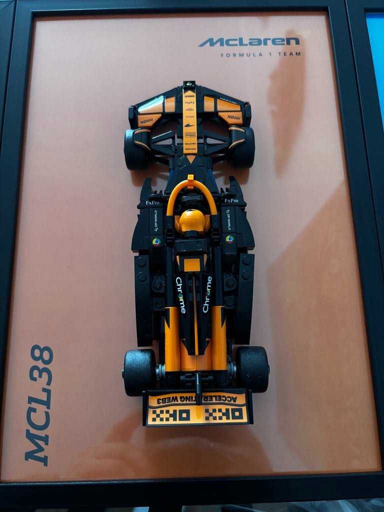 Ramka na model LEGO F1 Speed Champions 2024 - McLaren Team MCL38