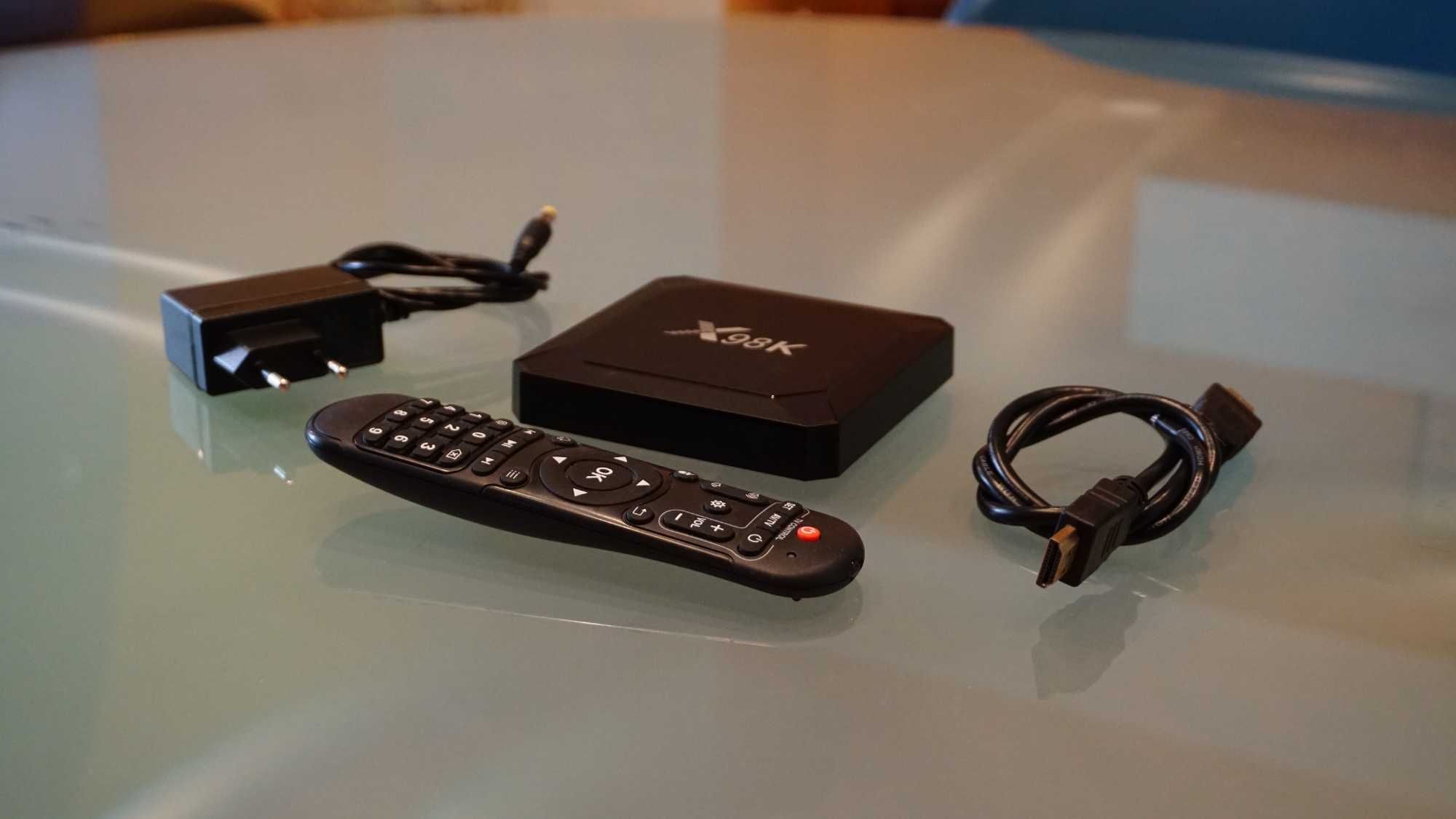 Смарт ТВ Приставка X98K 4гб RockChip WiFi6 Андроїд 13 smart tv box