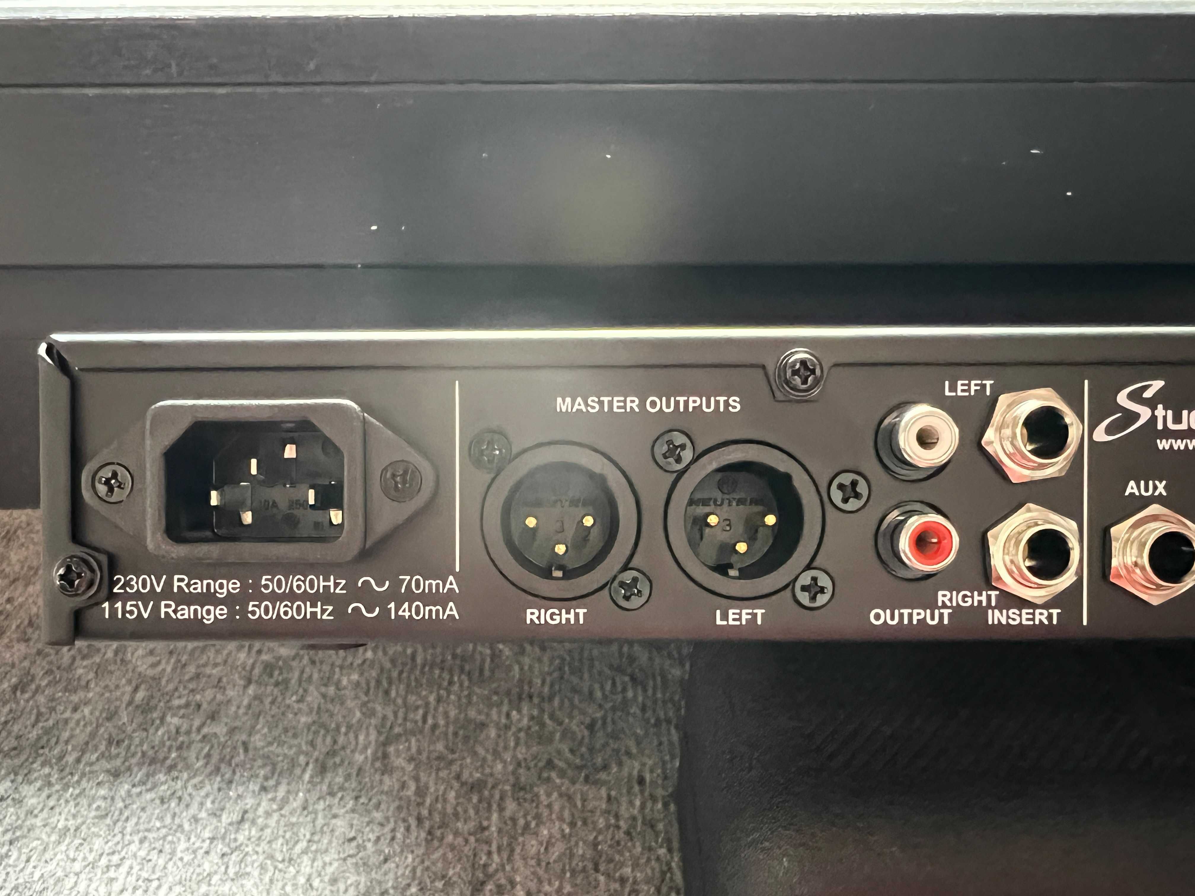 Studiomaster C3X / Mixer / Mikser /  Rack 1U / DSP